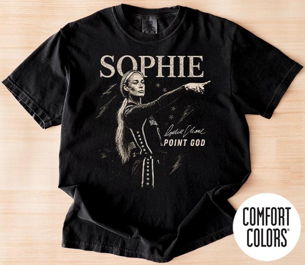 Comfort Colors Vintage Sophie Cunningham shirt, Sophie Cunningham Point God Shirt, Gift For Man & Woman Unisex Shirt
