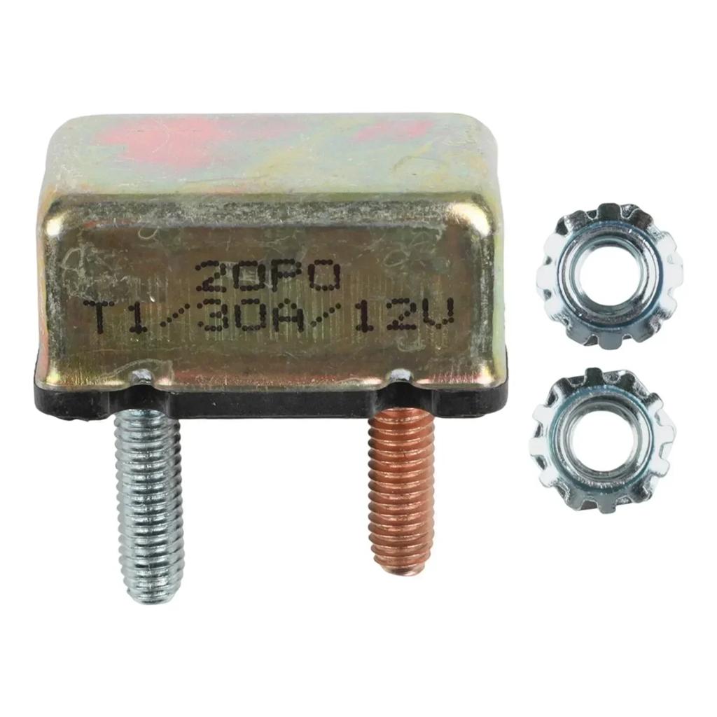 Automatic Reset Circuit Breaker Marine Circuit 80*60*20 Mm 12V Circuit Breaker Versatile Applications Automatic Reset Feature
