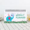 1PC Learning Coil Notebook Diary Journal Weekly Monthly Planner School Supplies Organizer Schedule Cute Stationary Daily Planner
