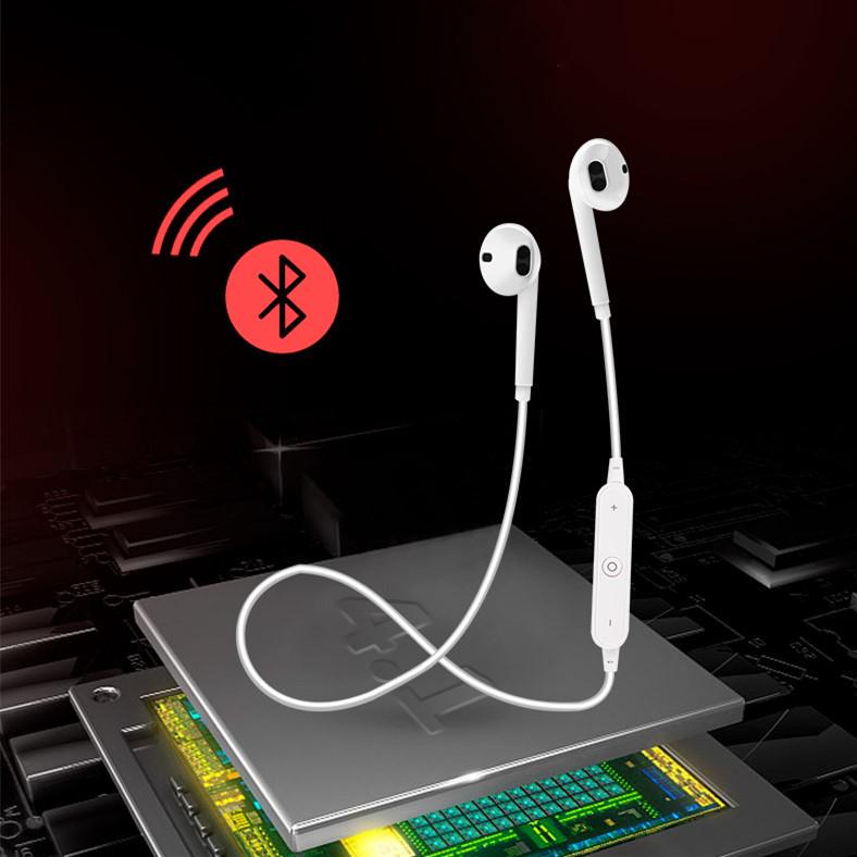 Беспроводная Bluetooth-гарнитура Спортивная мини-двойная стереогарнитура-вкладыш Универсальная Bluetooth-гарнитура 4.1