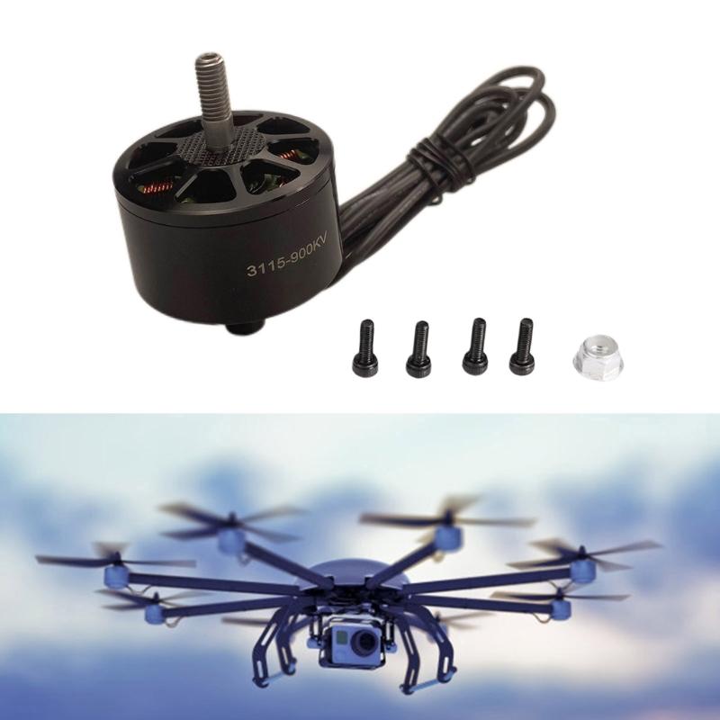 Легкий бесщеточный двигатель 3115 900KV 3-6S, сменный для FPV дронов с рамой для дальних полетов, сменные аксессуары