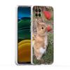 Милый Белый Заяц Чехол для Телефона Samsung A13 A33 A35 A55 A73 A53 A23 A51 A71 A21S A31 A41 A05s A03S A15 A25 5G