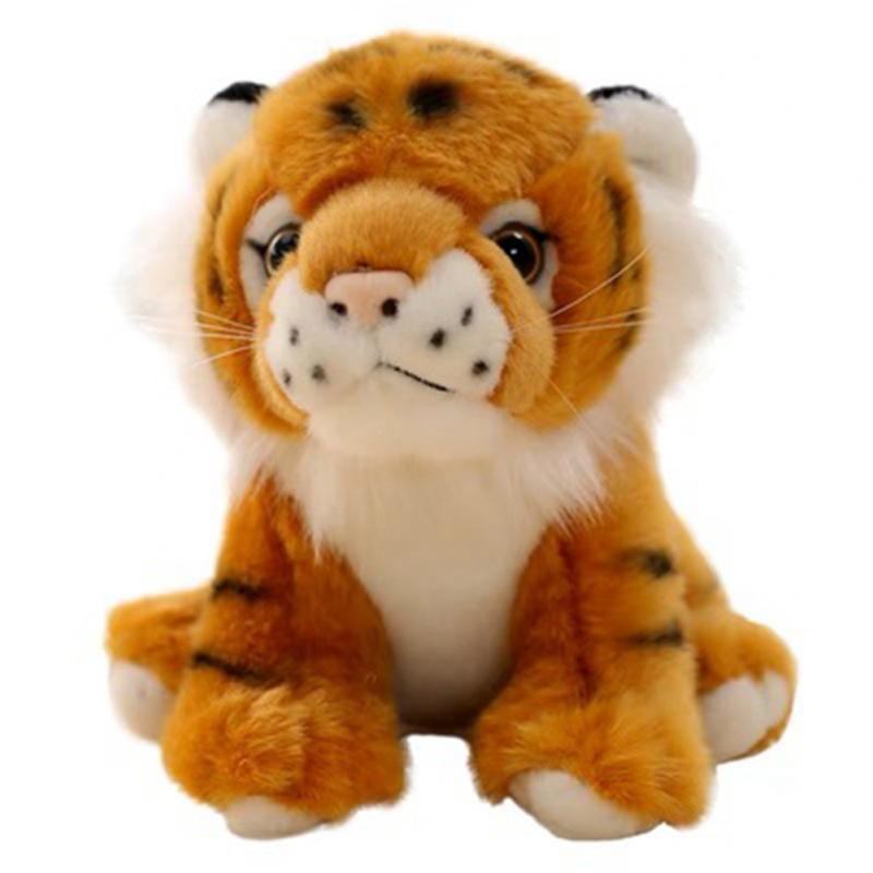 Имитация мини-тигра, плюшевые игрушки, милые мягкие игрушки, куклы для детей, творческий подарок, домашний декор