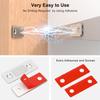 Ultra-Thin No-Drill Magnetic Cabinet & Closet Door Latch