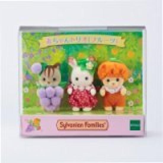 Sylvanian Families Детское трио (Фрукты) - Эксклюзив онлайн