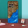 Wood Resin Pattern Case For OnePlus 15 13 12 11 13R 13T 12R 10R 8T 10T Nord CE 4 3 2 Lite N20 N30 Nord 5 Cover