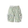 Nike Floral Print Casual Shorts Men Bottoms Green DN3948-072