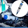 Сверхмощный ручной насос 1500 мл Инструмент-экстрактор масляного шприца с коррозионностойкой конструкцией, подходит для обслуживания транспортных средств