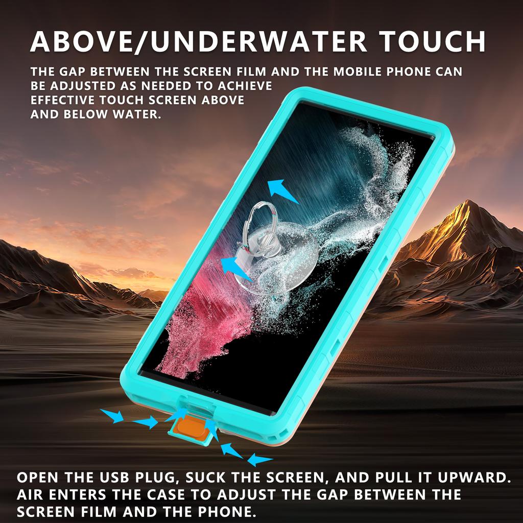 IP68 Waterproof Case 5m Swim Diving Phone Cover