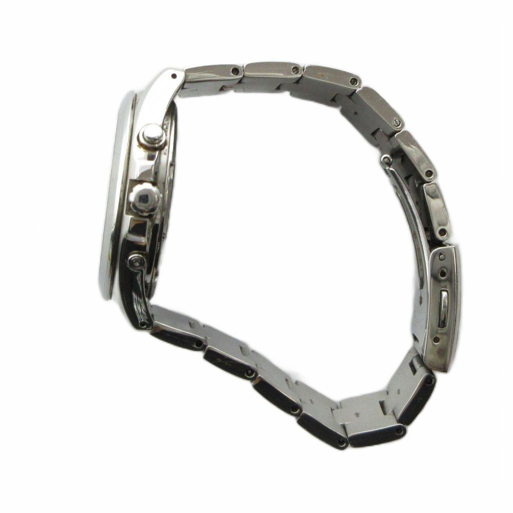 SEIKO Solar с Черным Серебристым Тон 7B22-0AY0 Часы, Питание от Солнца, Календарь, Циферблат, GY18/ MQ Мужские
