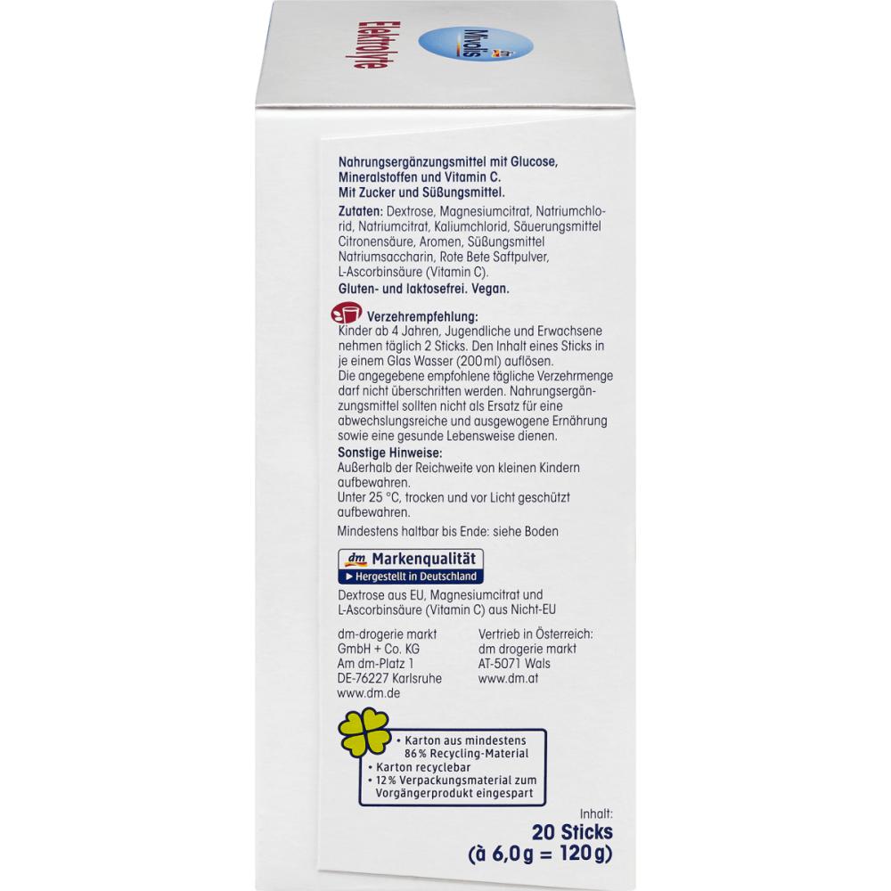 DM DM Mivolis Electrolyte Stick 20pcs 120g