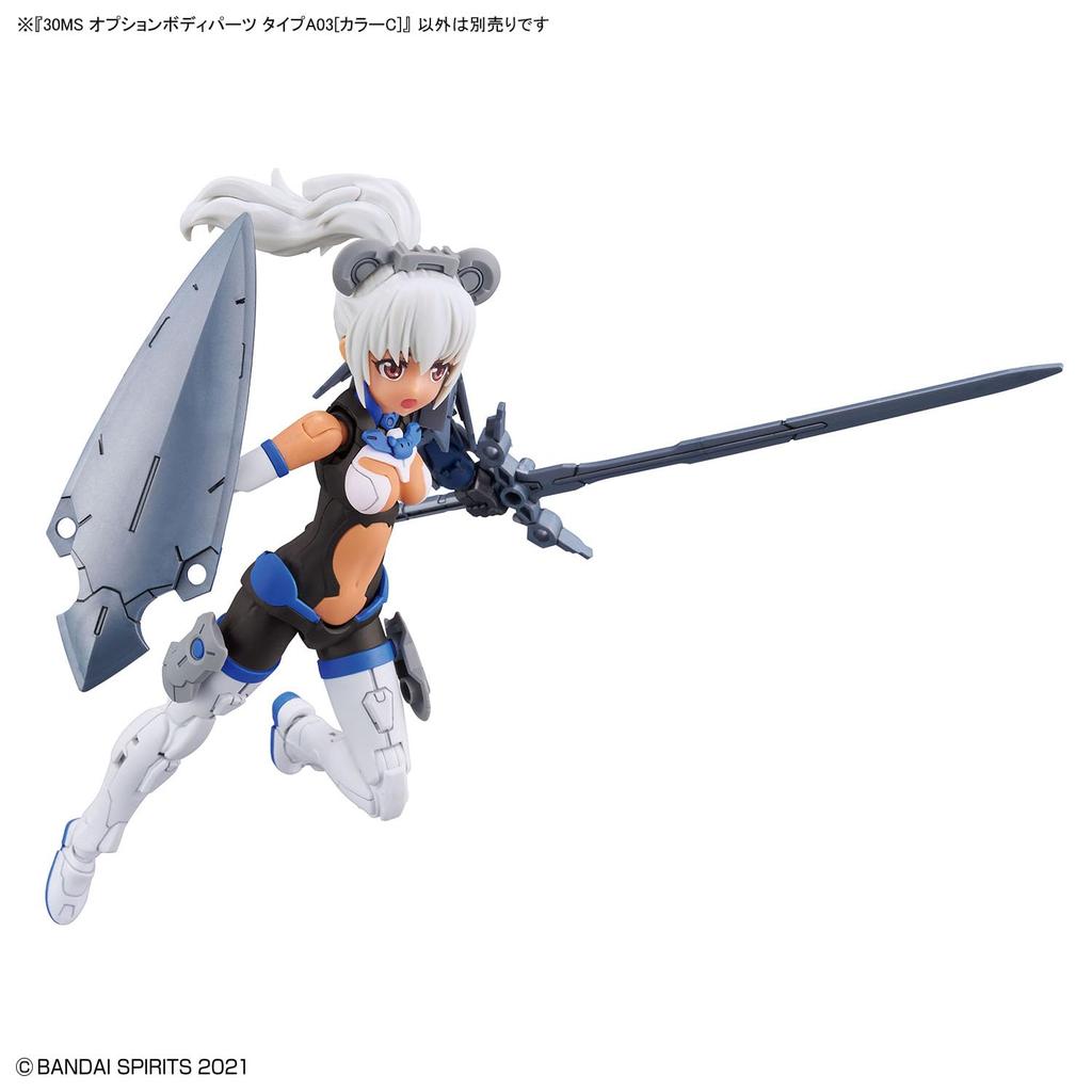 BANDAI SPIRITS 30MS Optional Body Parts Type A03 [Color C] Color-coded Plastic Model