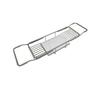 Stainless Steel Non-Slip Marble Bathtub Organizer Rack with Telescopic Shelf for Bathroom Use
