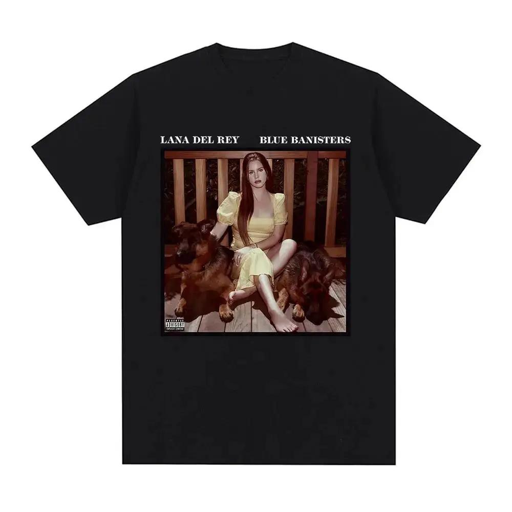 Singer Lana Del Rey Print T Shirt Women Fashion Hip Hop men's tshirts Streetwear Harajuku Short Sleeve T-Shirt Unisex summer tee