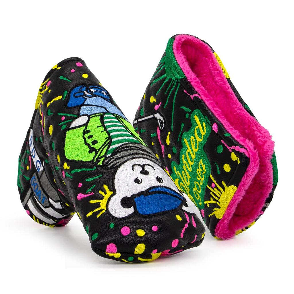 Чехол для гольф-паттера, чехол для клюшки для гольфа ... кожаный чехол для клюшки для гольфа