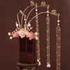 Tassel Pink Headwear Hair Crown Children's Hair Fork Ancient Hair Stick Chinese Style Headdress