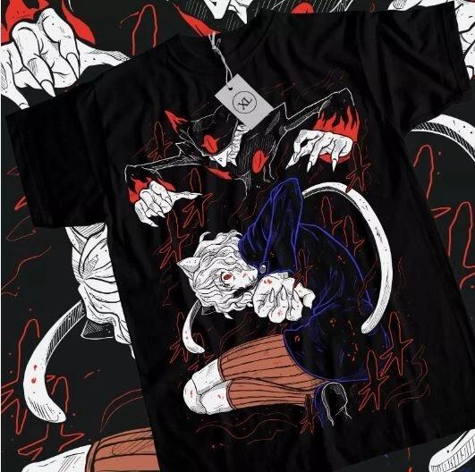 Neferpitou TShirt X Unisexga Strip HXH Anime Tshirt Tee All Size