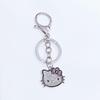 Cartoon Cat Rhinestone Necklace - Fashionable Girly Student Best Friend Chain with Niche Design.