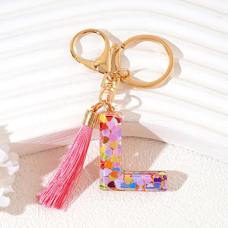 Брелок из смолы с буквами AZ 26, инициалами, бабочкой, кисточкой, подвеской, брелоком, изысканным украшением для рюкзака, аксессуарами, подарками