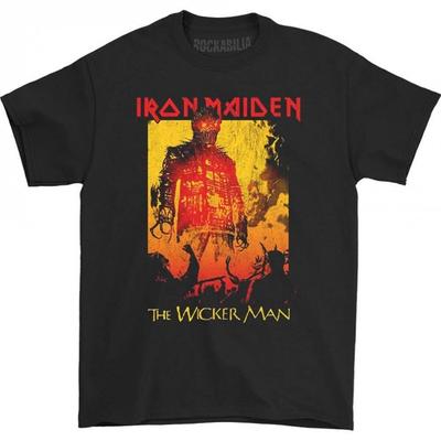 Iron Maiden Футболка унисекс для взрослых The Wicker Man Fire