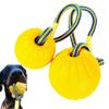 Interactive Dog Chew Ball With Rope Durable Bite Resistant Floating Pet Toy For All Dog Breeds