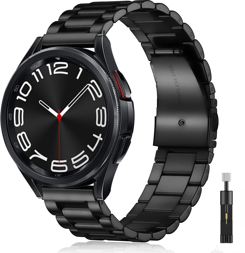 22 мм 20 мм Металлический ремешок для Samsung Galaxy Watch 6/5/4/3 Classic Huawei Watch 4 Pro/GT4/3/2e Браслет Ремень Amazfit GTR 4/GTS Ремешок