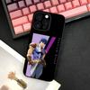 Горячий аниме-чехол для телефона J-JoJo's Bizarre Adventure для iPhone 16 15 14 13 12 11 PRO MAX PLUS Mini, мягкий ТПУ, приятный для кожи