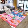 Peppa Pig Pattern Rug, Indoor/Outdoor Mat, for Picnic, Gameroom, Bedroom, Office, Living Room, Home Decor Carpet, Birthday Gift