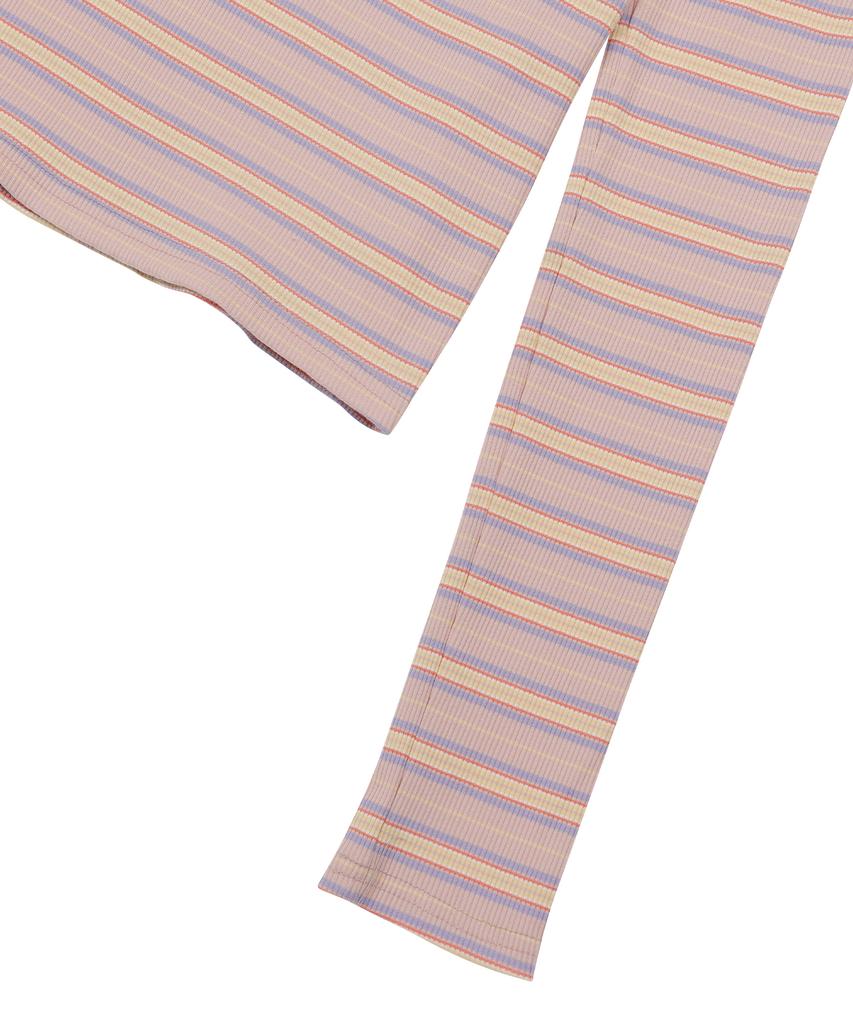 ВОСКРЕСНЫЙ ФРУКТОВЫЙ РЫНОК W) Футболка с длинным рукавом Sun Stripe Ls Tee Розовый