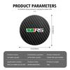 DAYB7 2pcs Car Coaster Water Cup Bottle Holder Mat Anti-Slip Pad For Skoda VRS Octavia 2 3 Kamiq MK3 Kodiaq Karoq Superb Fabia