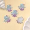 New Cute Resin Ocean Sea Animals Cute Glitter Shell Octopus Starfish Turtle Whale Cabochons Scrapbooking DIY Jewelry Craft Decor