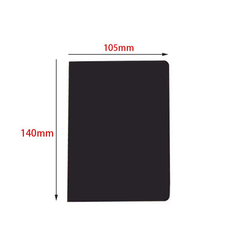 Creative Black Paper Notebook Diary Notepad 16K 32K 56K Sketch Graffiti Notebook For Drawing Painting Office School Stationery