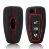 Чехол для автомобильного ключа для Ford Focus Fiesta Ranger S-Max Galaxy Transit Tourneo Custom Mondeo 4 Wagon Kuga C-Max Чехол для автомобильных аксессуаров