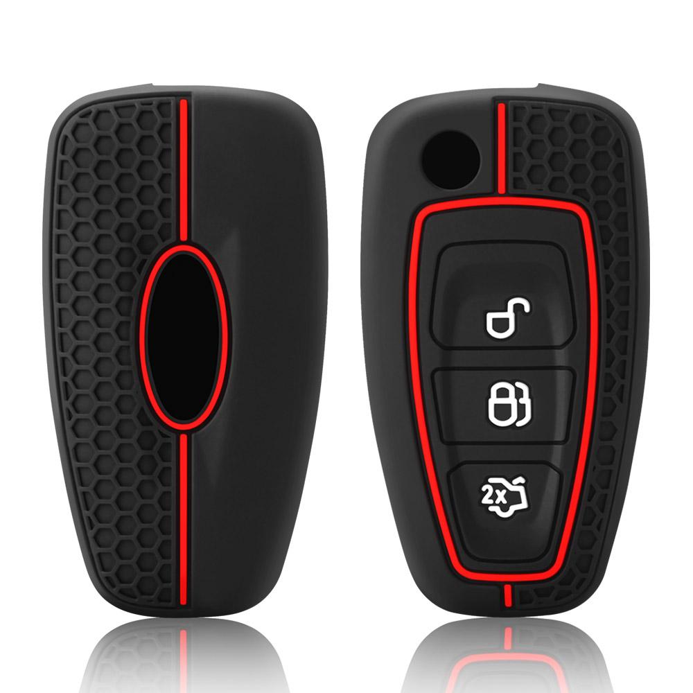 Чехол для автомобильного ключа для Ford Focus Fiesta Ranger S-Max Galaxy Transit Tourneo Custom Mondeo 4 Wagon Kuga C-Max Чехол для автомобильных аксессуаров