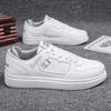 Маленькие белые туфли мужские туфли осень универсальные дышащие спортивные универсальные трендовые кеды мальчики модная обувь повседневная обувь мужская