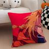 FFullmetal Alchemist Brotherhoo Cushion Cover Linen Pillow Case Soft Breathable Protective Couch Room Decoration