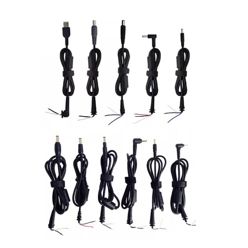 1.2m DC Power Cable, Two/Three Core 22AWG, for Monitor, Router, Laptop Card Slot Welding.