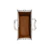 Coach Field 40 Classic Monogram Horse And Carriage Print Snap Closure Leather Tote Bag Men Tote Bags Off-White C6612-CHK
