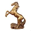 Miniature Horse Figurine Clouds Small Ornament Copper Statue Collectible Lucky Bronze