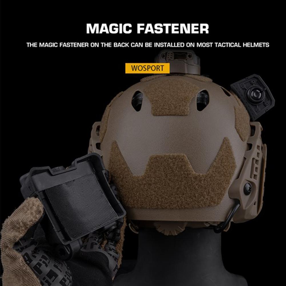 Battery Box Retention System Helmet Accessories Adjustable Helmet NVG Battery Pouch Dummy Model for AN/PVS31 Battery Case