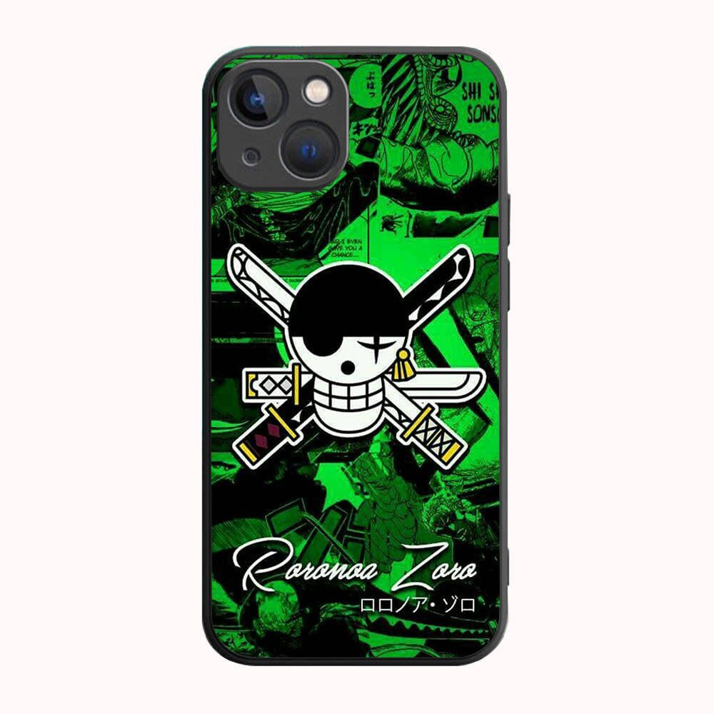 B-38 One Piece флаг черный чехол для Redmi 10A 10C 12C 13C 9A 9C 9T A3X Note 10 9 9S 10S iPhone 11 12 13 14 15 16 X XS Pro Max Mini 7 8 Plus XR