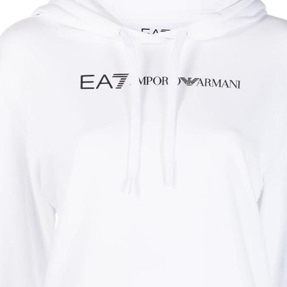 Emporio Armani Худи с принтом логотипа серии Ea7 SS23 Женские худи 3RTM19-TJCQZ-0102