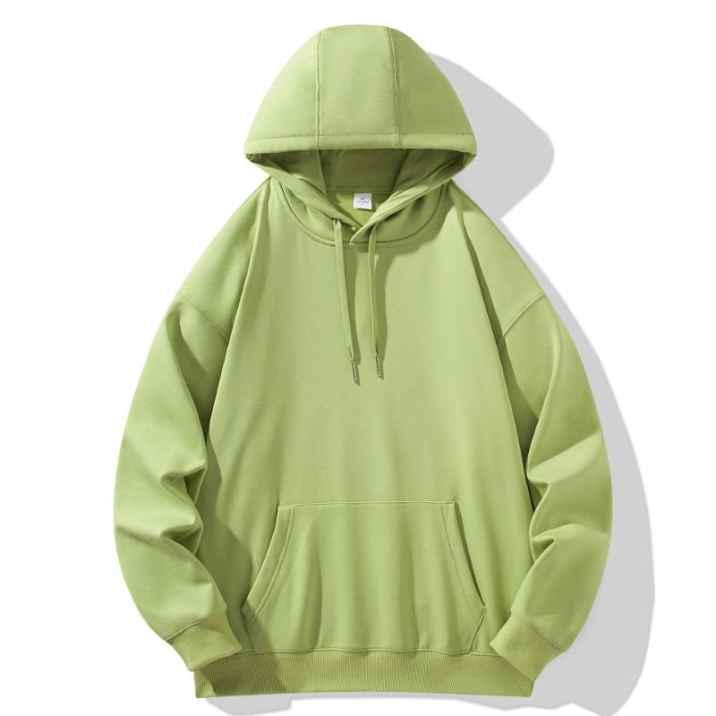 Men Womens Heavyweight 460g Cotton Hoodies Oversized Sweatshirt Spring Autumn Outfits Basic Pullover Tops