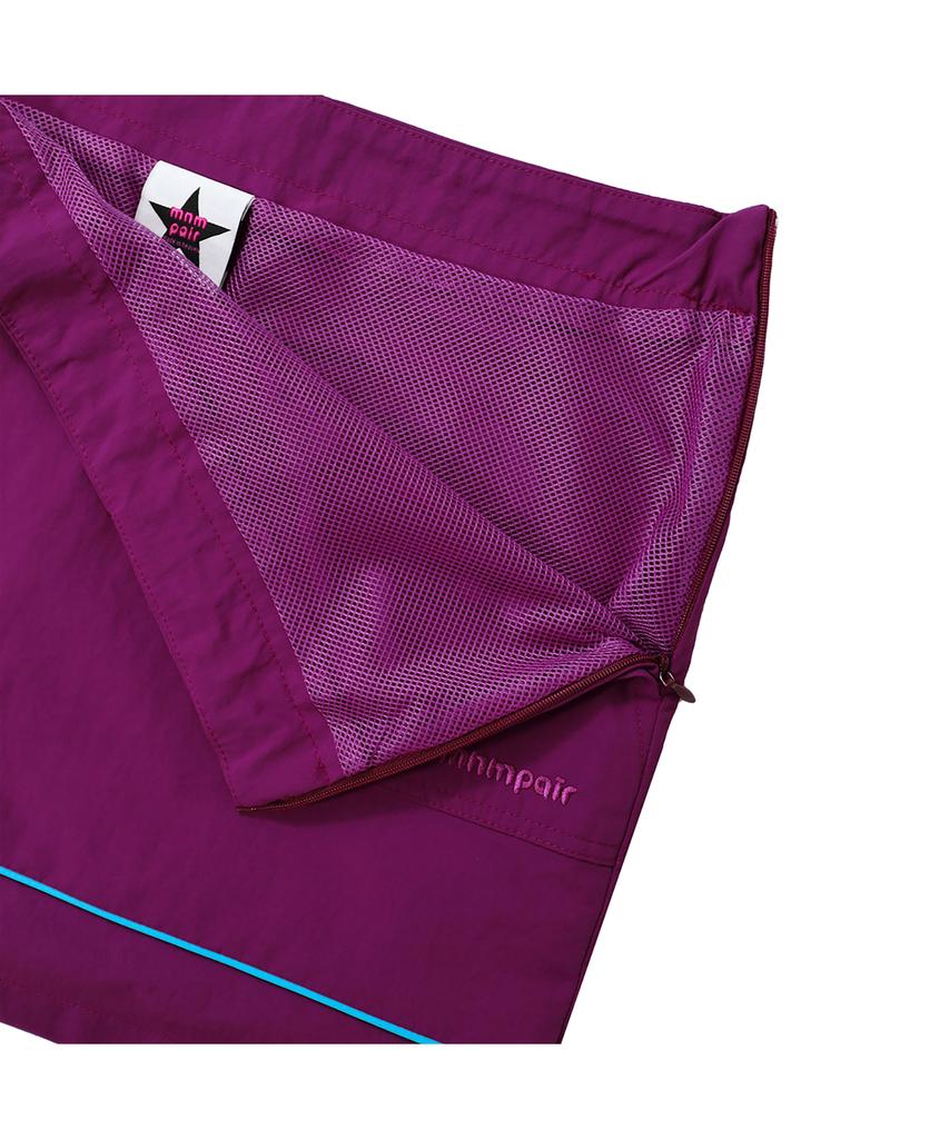 Minimal Fair Nylon Skirt Purple