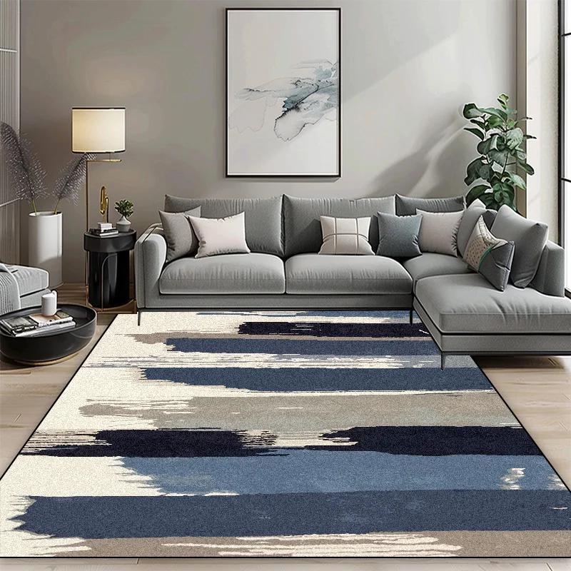 Ковры для гостиной в скандинавском стиле, короткий плюшевый ковер для спальни, декор комнаты, большой коврик под диван и кофейный столик 160x200см