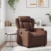 VidaXL Recliner, Relaxation Chair with Cup Holders, Seat with Backrest and Armrests Living Room, 372429