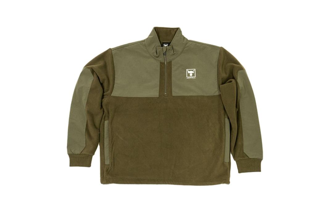 JACKALL Double Face Fleece PO Medium Olive