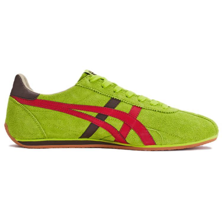 Onitsuka Tiger RUNSPARK Lime Green Red Unisex Low Top Retro Lifestyle Sneakers 1183C338-300