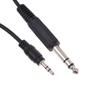 6.35mm TRS Stereo Male To 3.5mm Male Plug Aux Cable Cord 1.8m 1/4" To 1/8" Connection Cord for Power Amplifier Equalizer