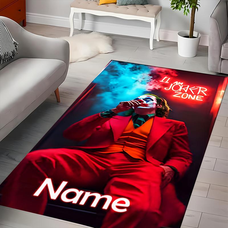 Custom personalization Joker Area Rug - Perfect For Kitchen, Bathroom,Laundry Room Decor Large Size Available,Gift All Seasons